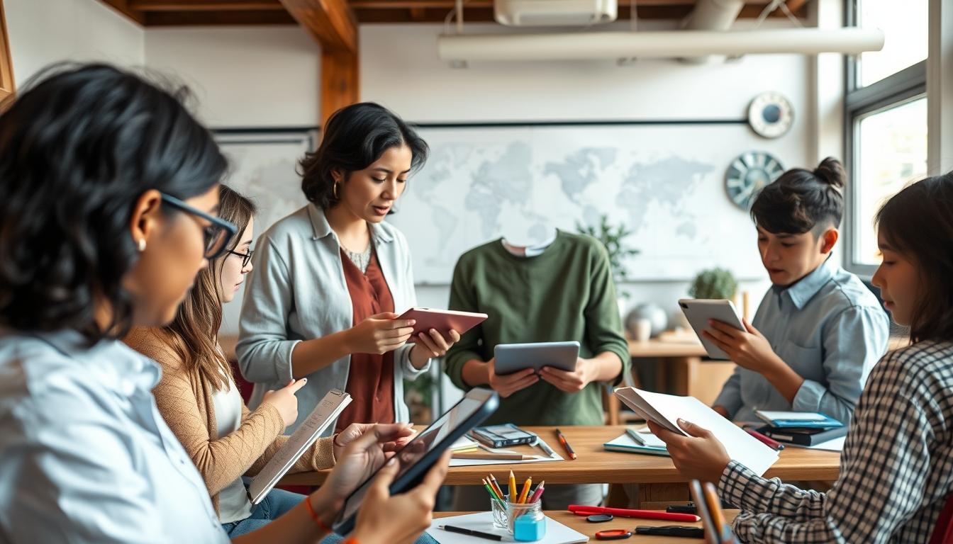 University campus and learning environment in Madrid